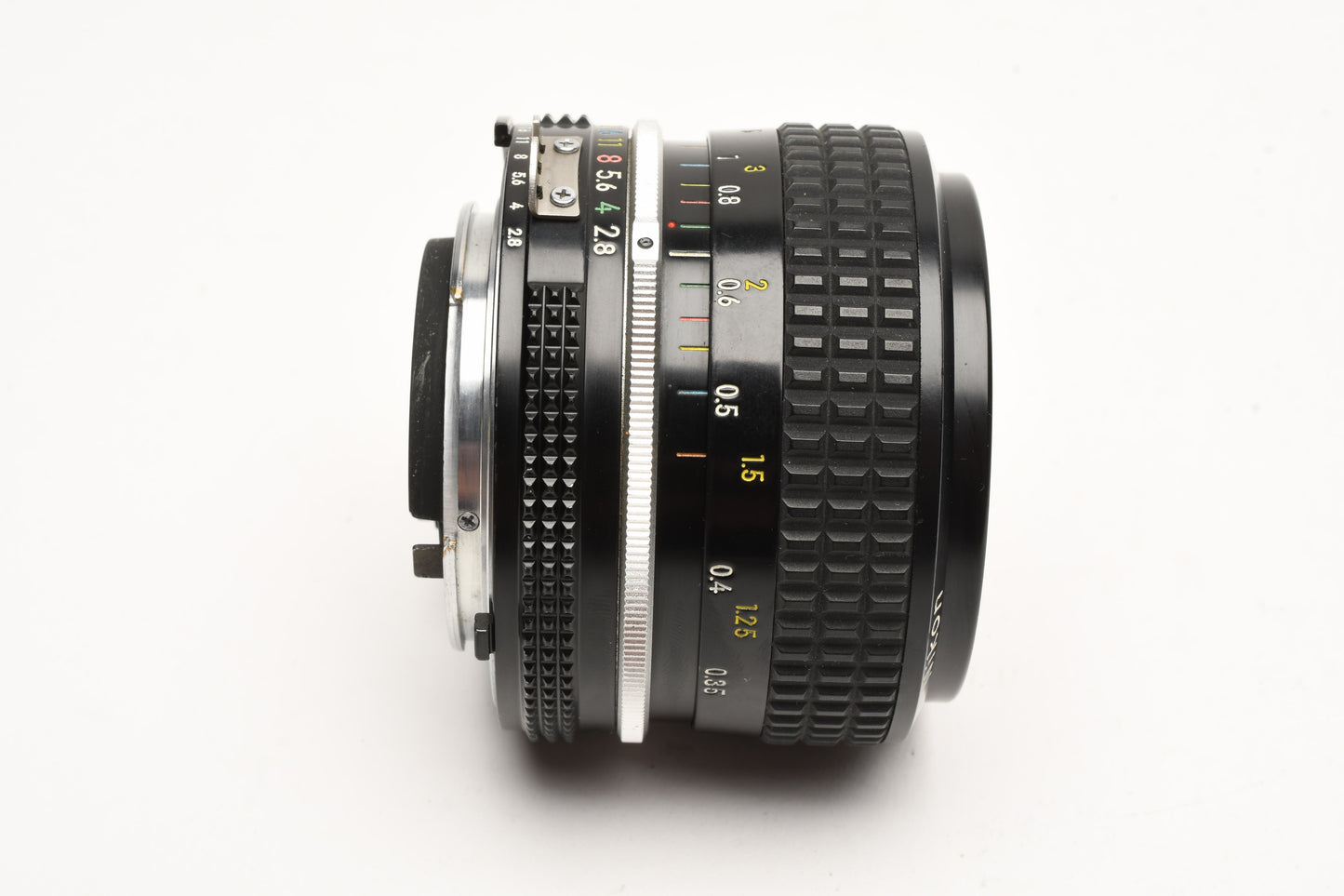 Nikon Nikkor 28mm f2.8 AI mount lens, caps, tested, sharp!