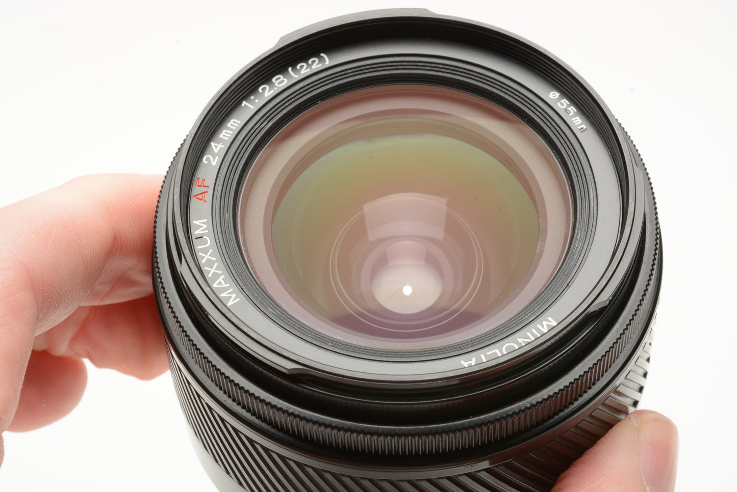Minolta Maxxum AF 24mm f/2.8 Lens w/Caps