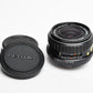 Pentax Pentax-M SMC 35mm f2.8 lens, Caps, Clean, compact, sharp!