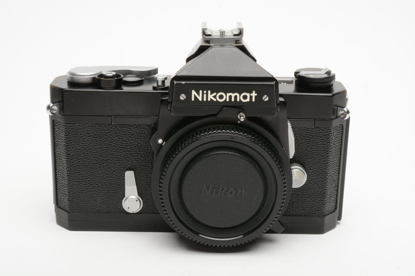 Nikon Nikkomat FTN 35mm SLR Black Body, New seals, Shoe, Great!