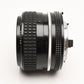 Nikon Nikkor 28mm f2.8 AI mount lens, caps, tested, sharp!