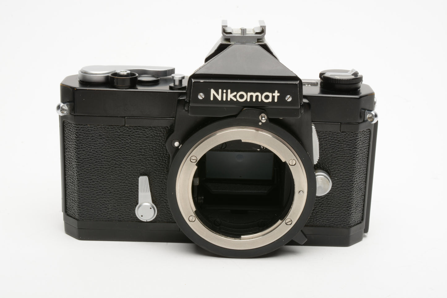 Nikon Nikkomat FTN 35mm SLR Black Body, New seals, Shoe, Great!