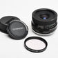 Tamron Adaptall 28mm f2.5 wide angle lens w/PK Adaptall Mount and Case