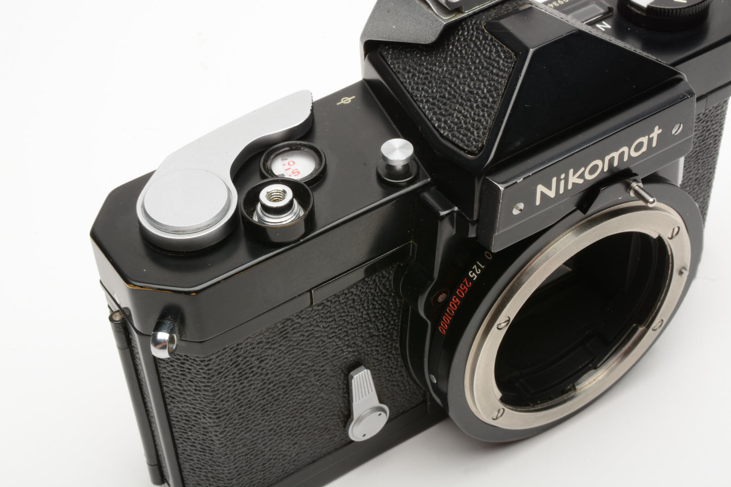 Nikon Nikkomat FTN 35mm SLR Black Body, New seals, Shoe, Great!