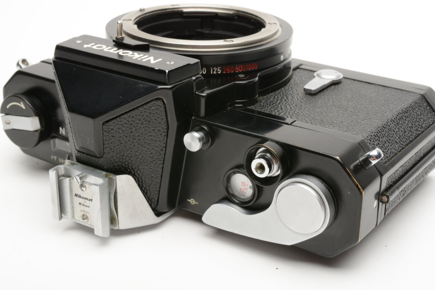 Nikon Nikkomat FTN 35mm SLR Black Body, New seals, Shoe, Great!