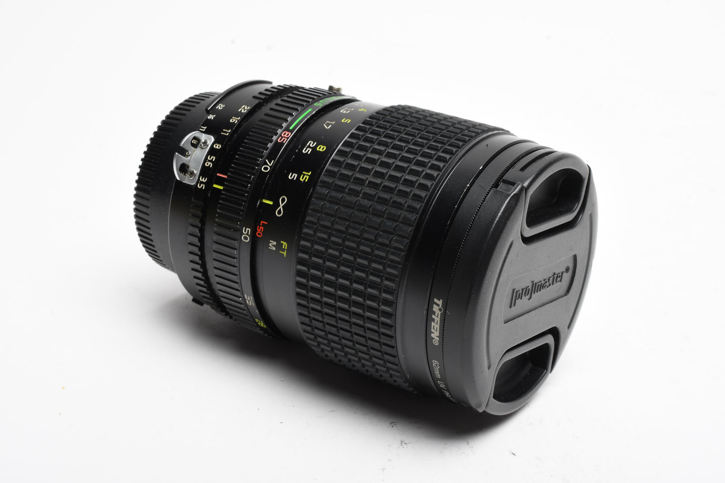 Tokina AT-X 28-85mm f3.5-4.5 Zoom lens for Nikon Ai Mount + UV