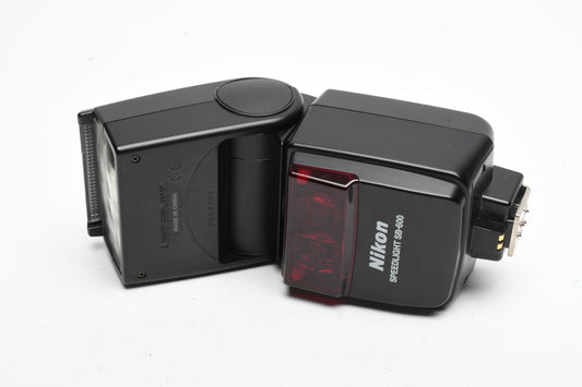 Nikon SB-600 shoe mount flash, case, clean, fully tested