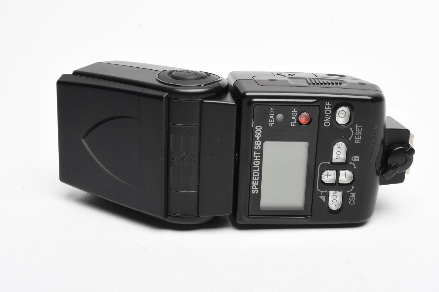 Nikon SB-600 shoe mount flash, case, clean, fully tested