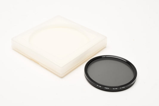 B+W 58ES Slim C-Pol 58mm circular polarizer filter in jewel case