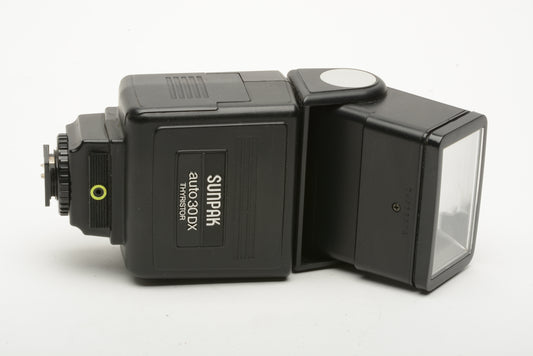 Sunpak Auto 30 DX Thyristor Flash CA-1D For Canon