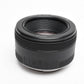 Canon EF 50mm f1.8 STM prime lens, caps, Mint-