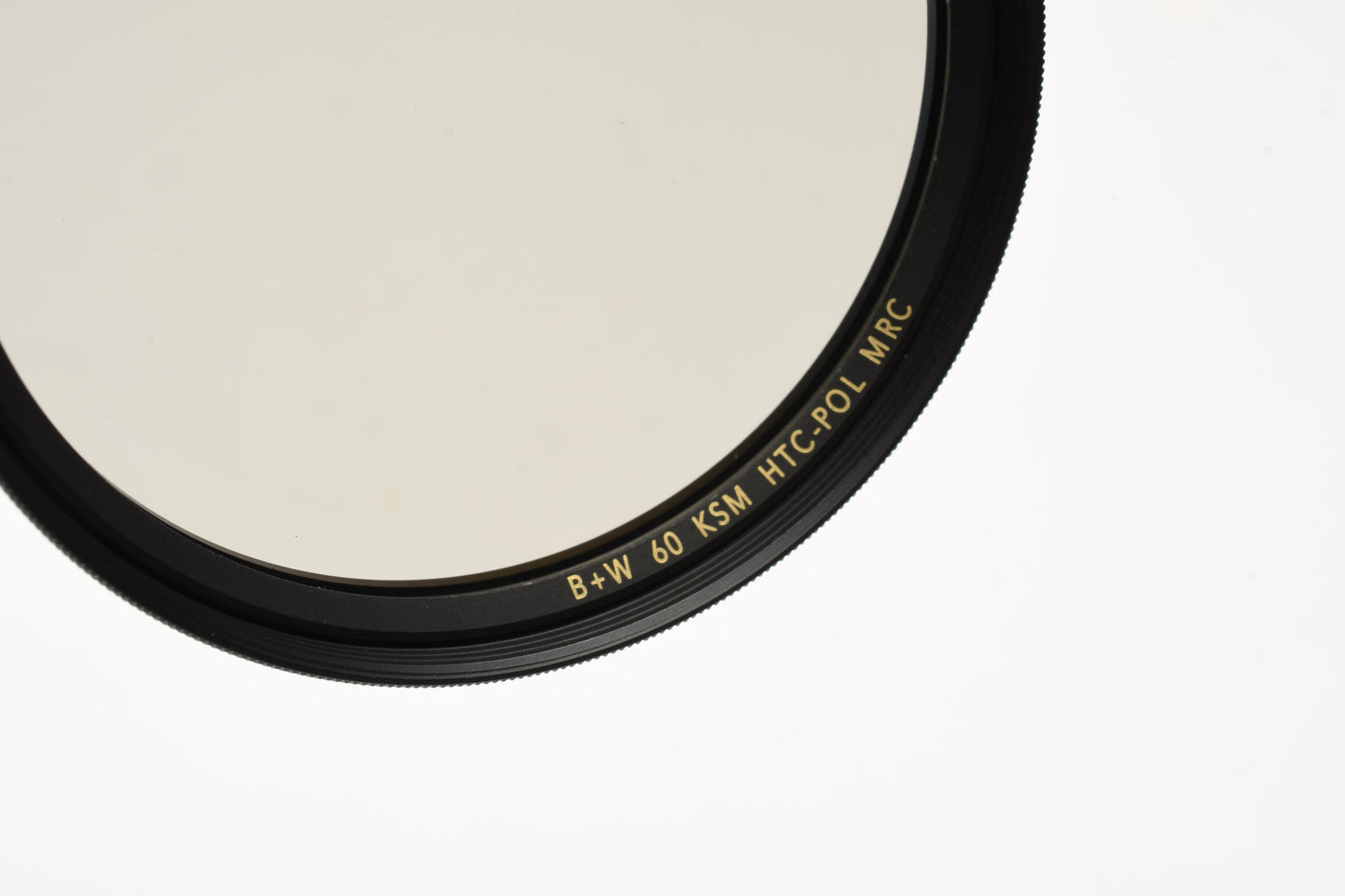 B+W 60 KSM HTC-POL MRC 60mm circular polarizer filter in jewel case, boxed