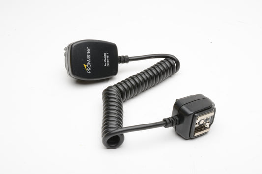 Promaster 4211 Deluxe Off-Camera TTL Cord for Canon, NIB
