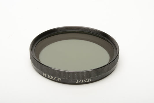 Nikon Nikkor 52mm Polar Filter w/Leather Case