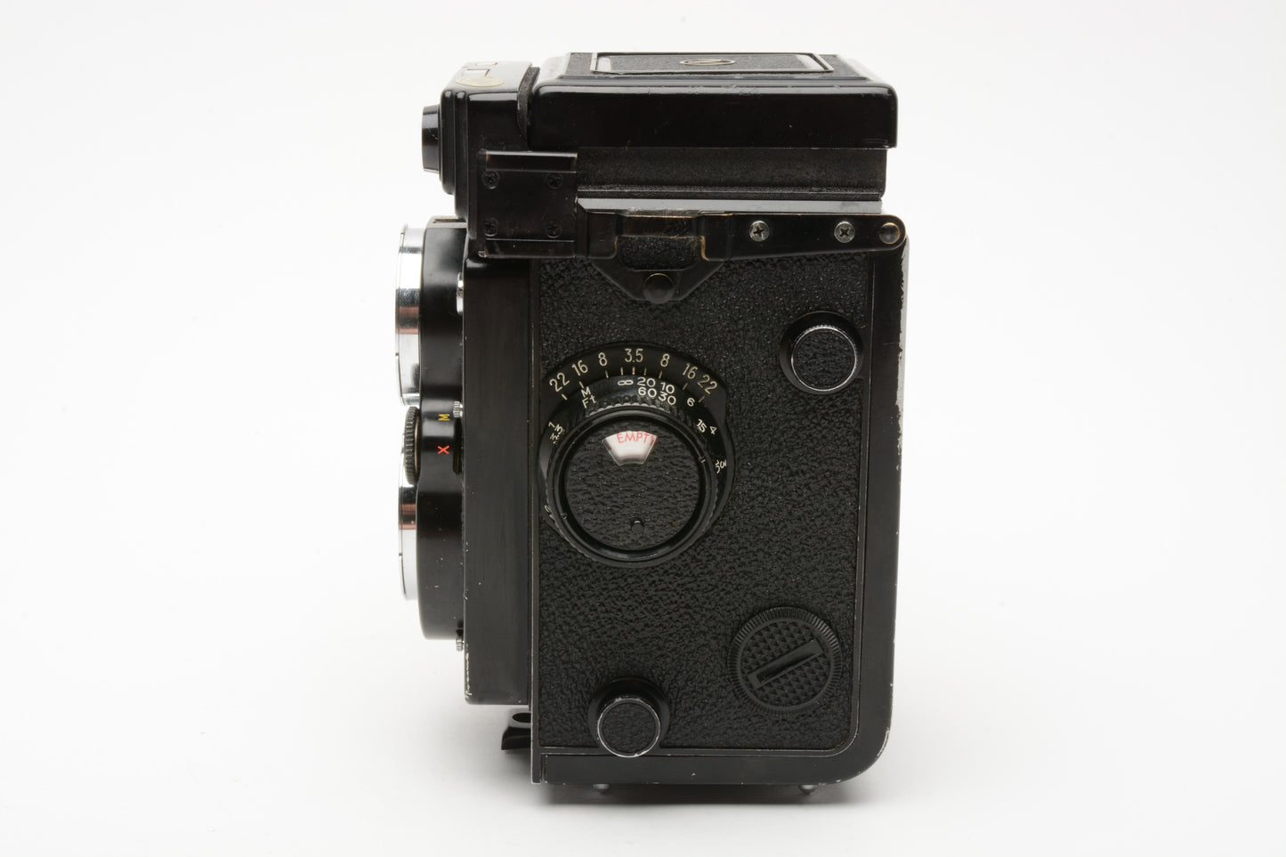 Yashica MAT-124 G TLR camera, New Seals, Leather Case, Tested, Nice!