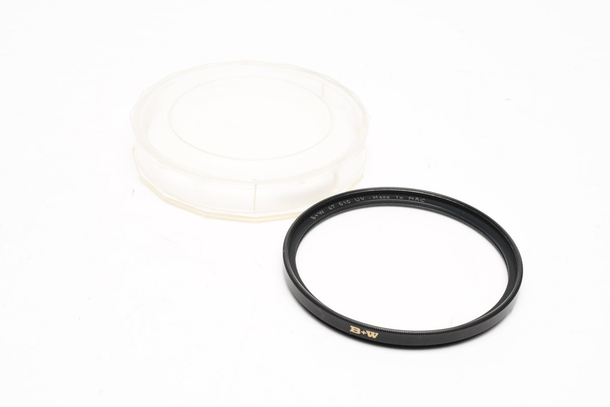 B+W 67 010 UV-Haze 1x MRC 67mm filter in jewel case - nice!