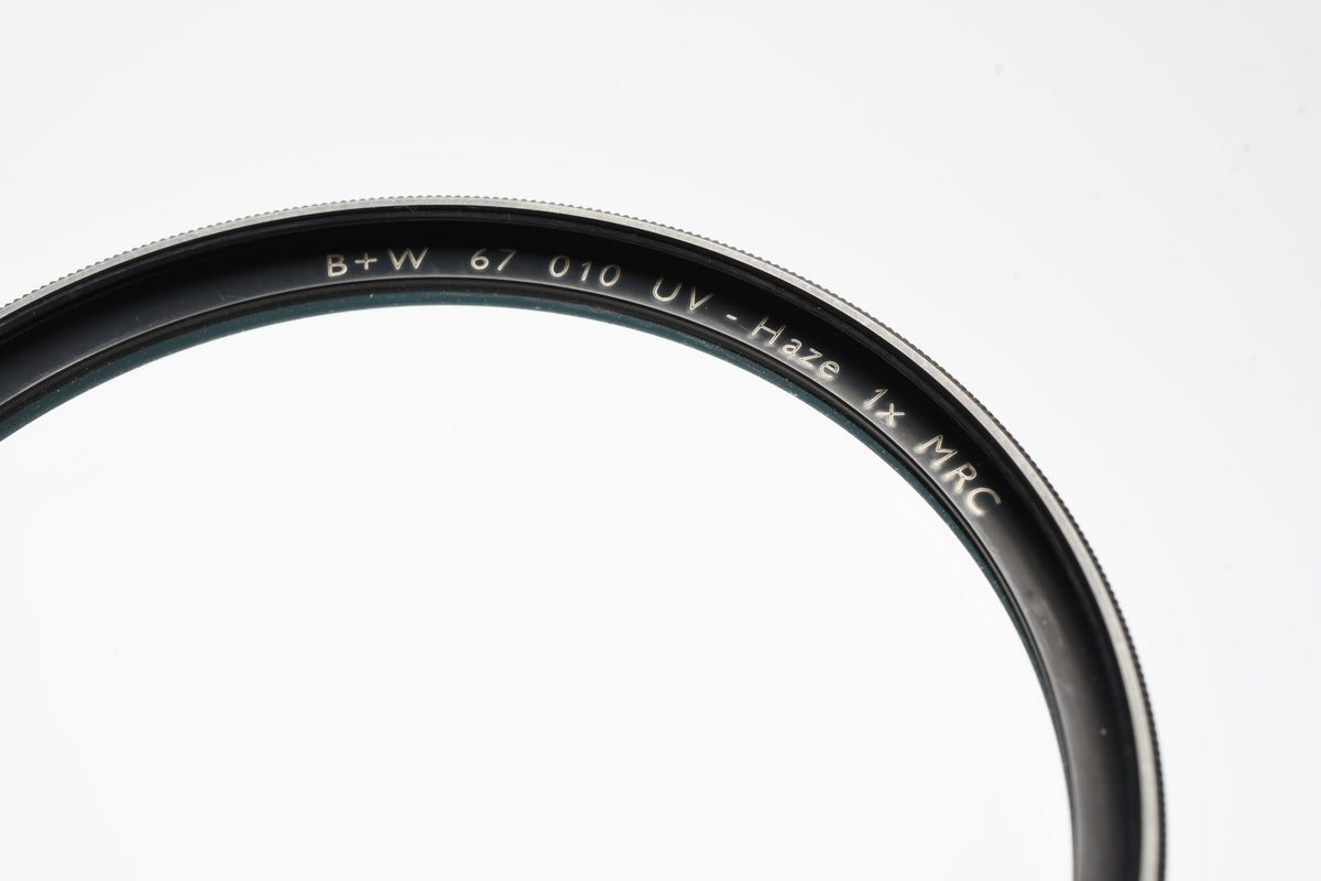B+W 67 010 UV-Haze 1x MRC 67mm filter in jewel case - nice!