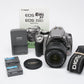 Canon EOS Rebel XT 8MP DSLR w/18-55mm F3.5-5.6 II, 2batts+charger+manual Mint-