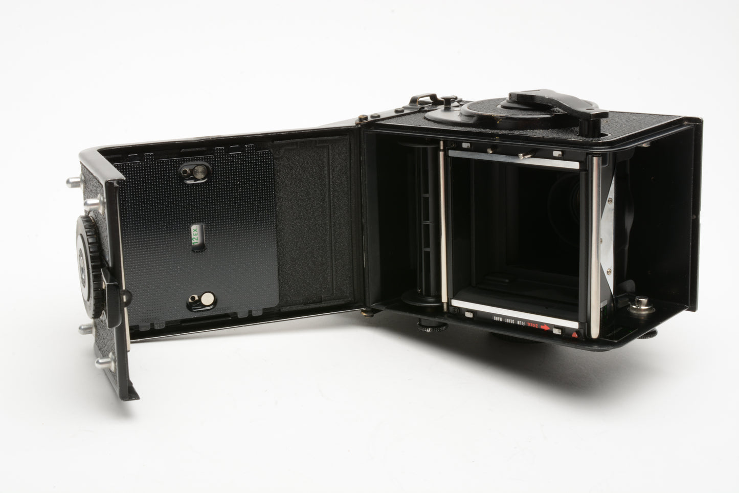 Yashica MAT-124 G TLR camera, New Seals, Leather Case, Tested, Nice!