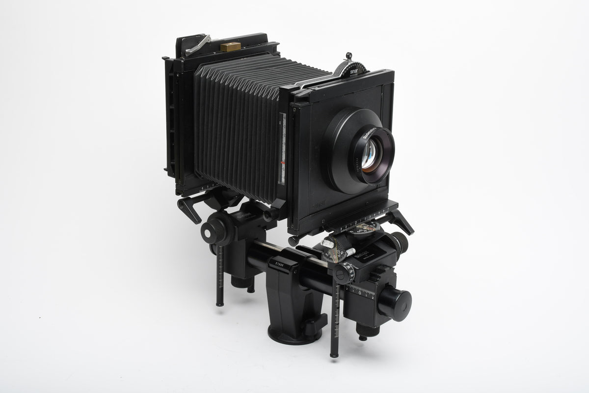 Sinar P2 4x5 camera bundle w/Shutter Assembly, CR, Sironar 210mm f5.6, Awesome!