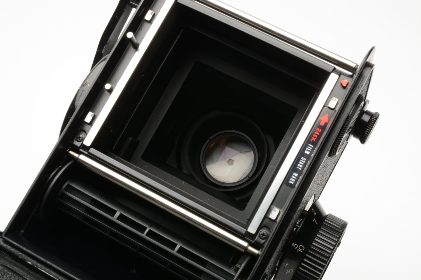 Yashica MAT-124 G TLR camera, New Seals, Leather Case, Tested, Nice!