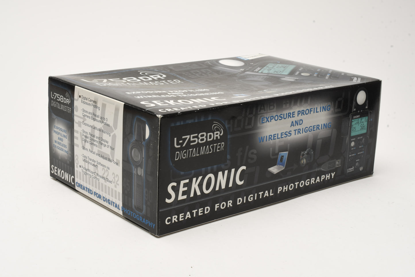 Sekonic L-758DR DigitalMaster Light Meter NEW, Never Used