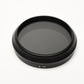 Nicna Wide Band Fader ND(W) 52mm MC variable neutral density filter in case