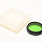 Leica Leitz Gr. Green Filter for Summaron and Elmar lenses in jewel case - mint-