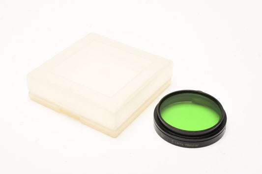 Leica Leitz Gr. Green Filter for Summaron and Elmar lenses in jewel case - mint-