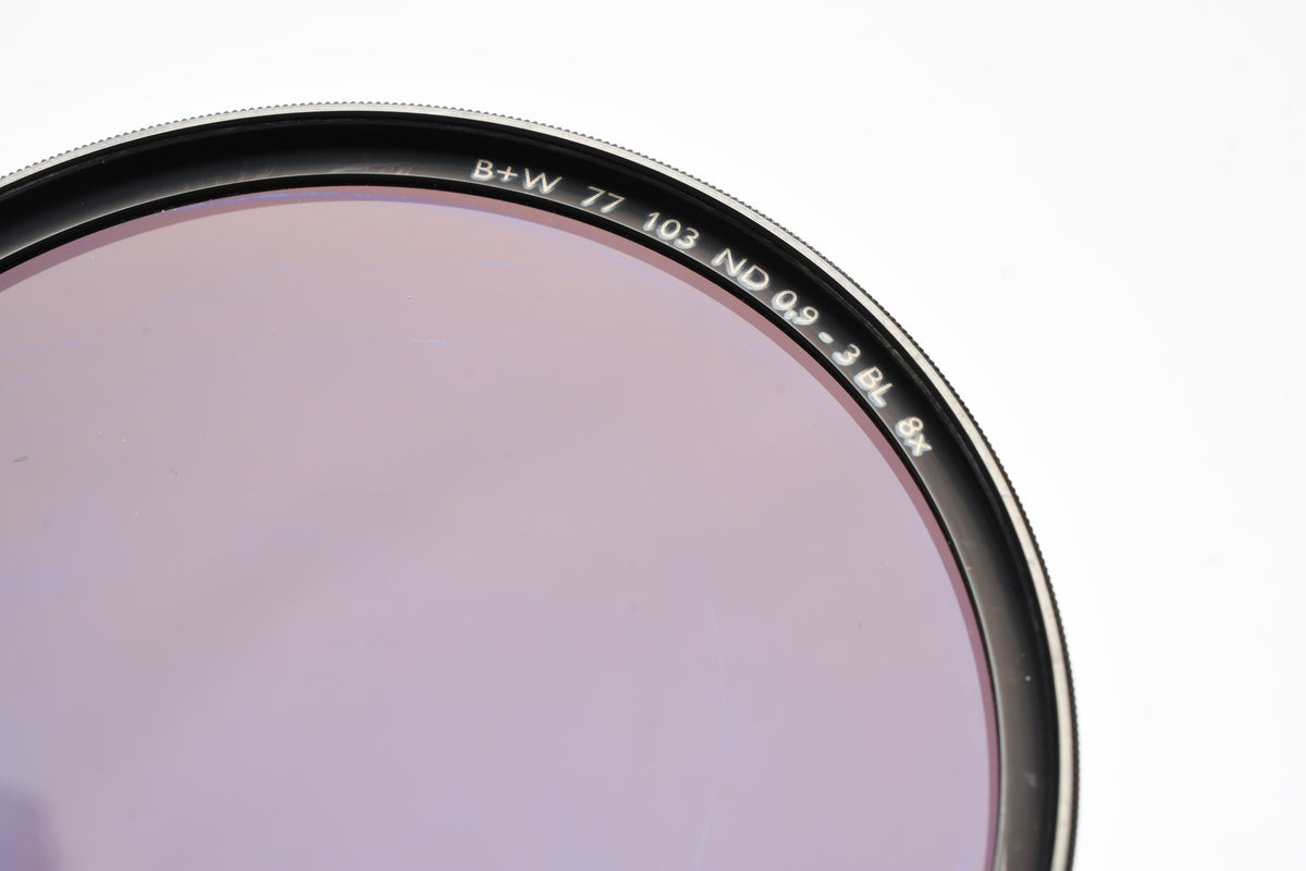 B+W F-Pro 77mm 103 ND Neutral Density 0,9-3 BL 8X Filter in jewel case
