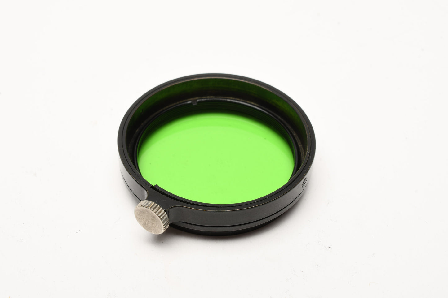 Leica Leitz Gr. Green Filter for Summaron and Elmar lenses in jewel case - mint-