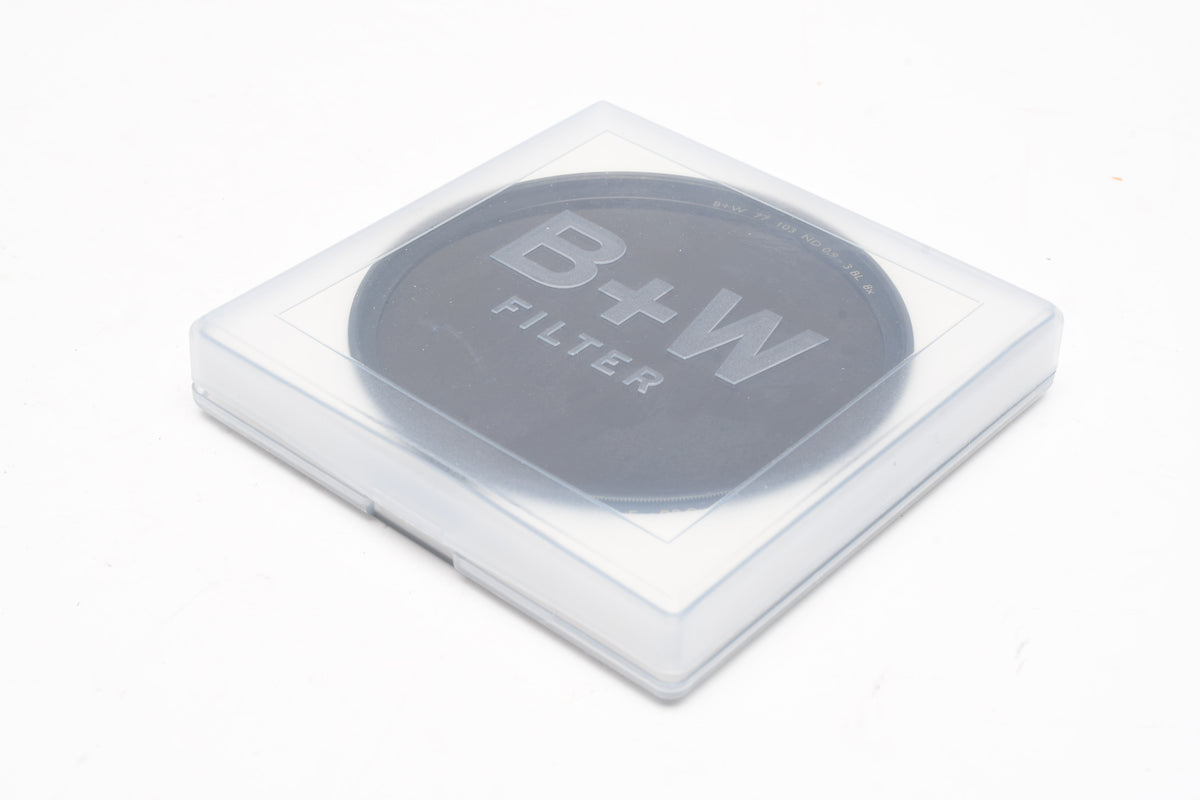 B+W F-Pro 77mm 103 ND Neutral Density 0,9-3 BL 8X Filter in jewel case