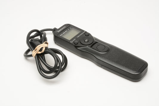 Neewer EZa-C3 wired timer, remote, intervalometer, Tested, for Canon DSLRs