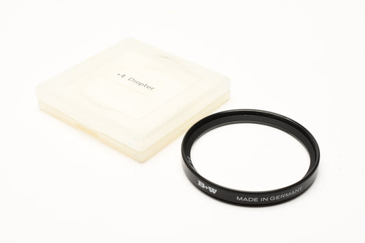 B+W 52E NL4 +4 Close-Up Lens 52mm Filter in jewel case - mint-