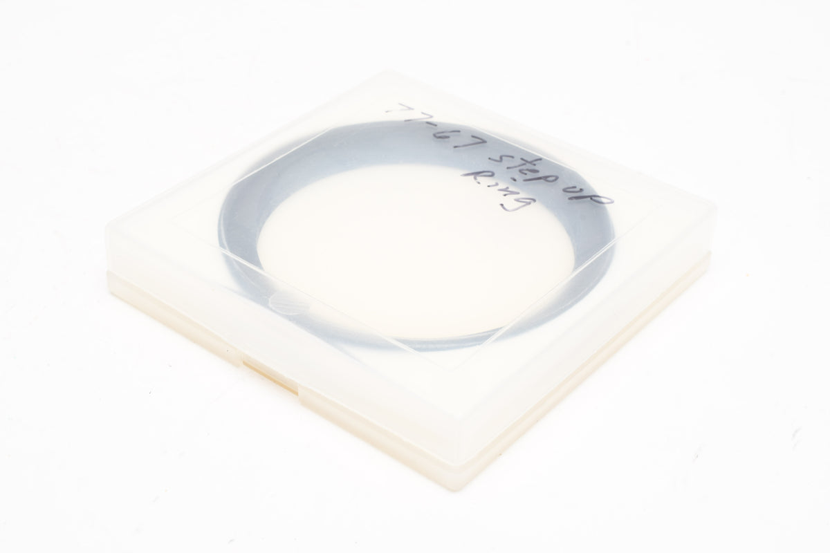 B+W 77EI-67EA Step-Down Adapter Ring, 77mm filters on 67mm lenses, Mint-