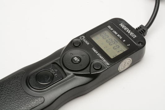 Neewer EZa-C3 wired timer, remote, intervalometer, Tested, for Canon DSLRs