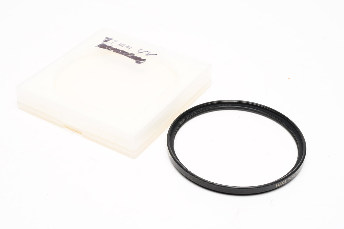 B+W 77 010 UV-Haze 1x F-Pro 77mm filter in jewel case - nice!