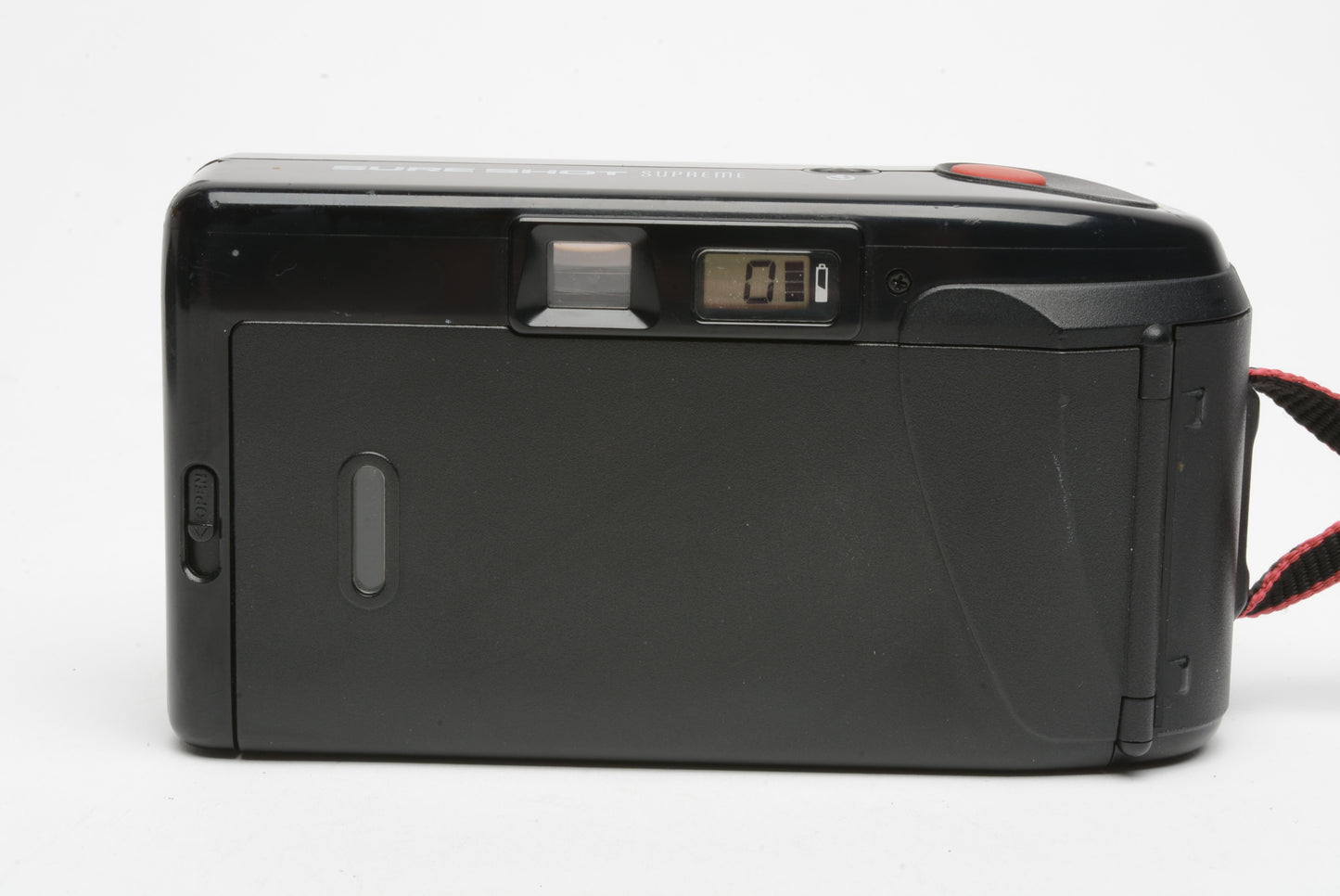 Canon SureShot Supreme w/38mm f2.8 Point&Shoot camera, case+strap