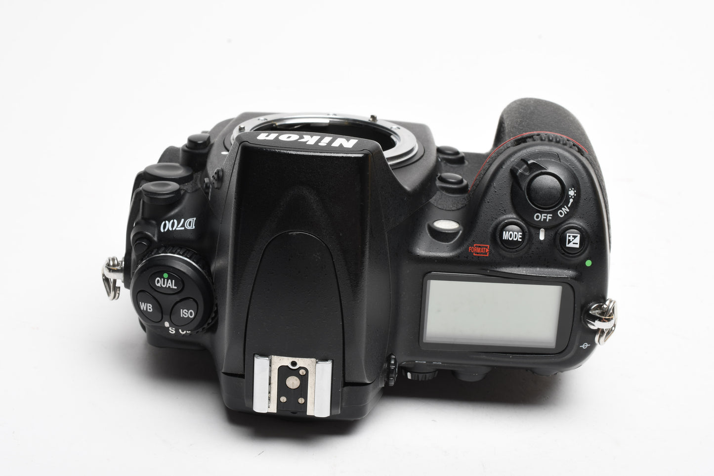 Nikon D700 DSLR Body w/Batt, charger, manuals, 82K Acts, Boxed