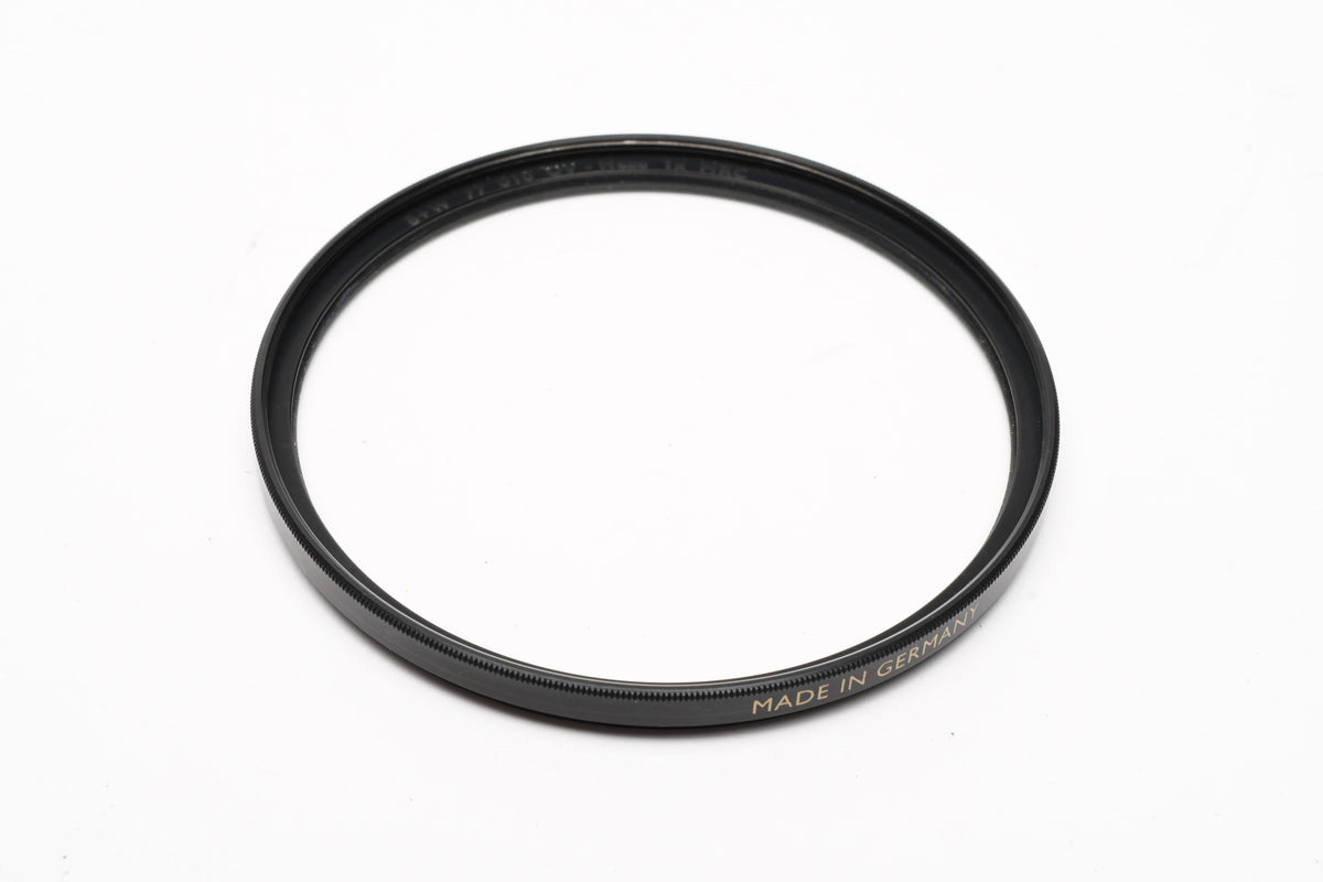 B+W 77 010 UV-Haze 1x F-Pro 77mm filter in jewel case - nice!