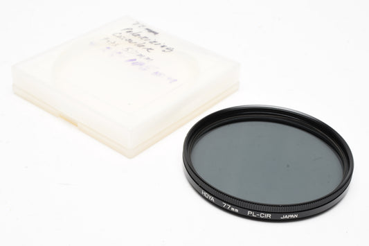 Hoya 77mm CPL Circular Polarizing filter in Jewel case, Clean