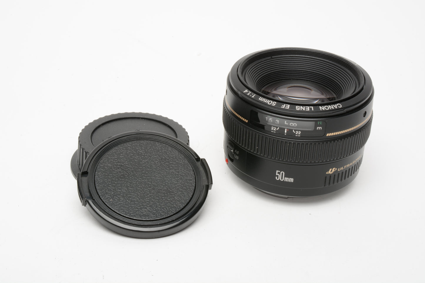 Canon EF 50mm f1.4 USM Lens, Caps, Nice & Clean, Very Sharp!