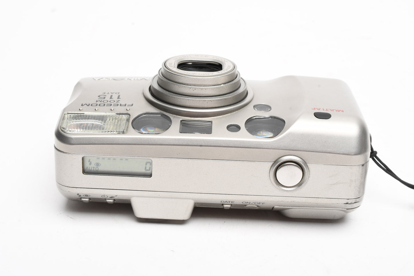 Minolta Freedom Zoom 115 35mm Point&Shoot camera, strap, Tested