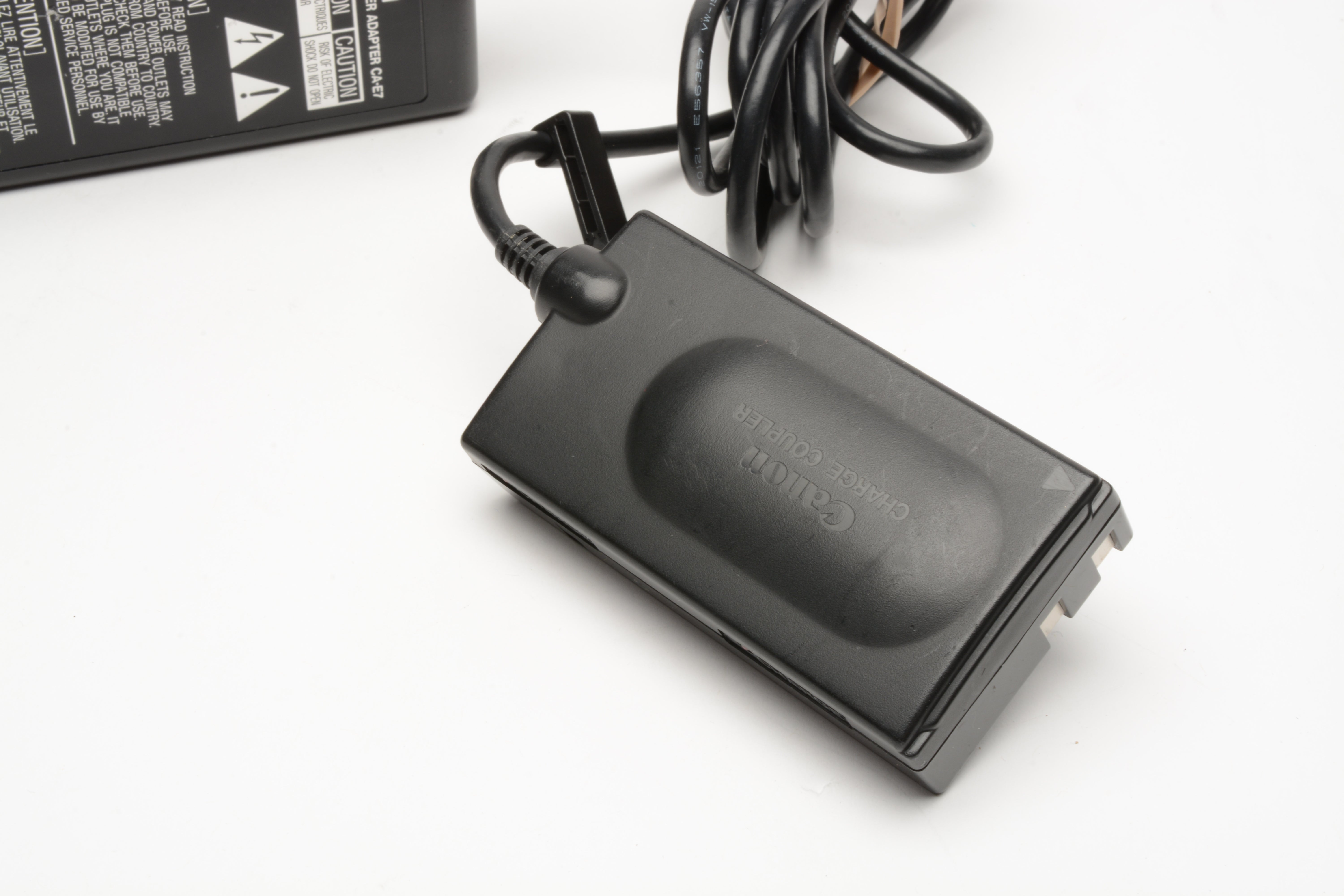 Canon CA-E7 AC/DC Power Supply Adapter w/Canon Charger Coupler CR