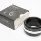 Fotodiox Pro Lens Mount Adapter Nikon (G) to Sony NEX, boxed, Mint-