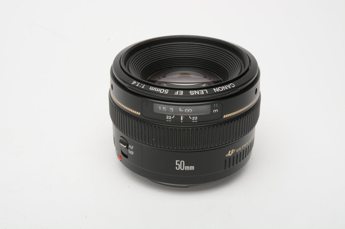 Canon EF 50mm f1.4 USM Lens, Caps, Nice & Clean, Very Sharp!