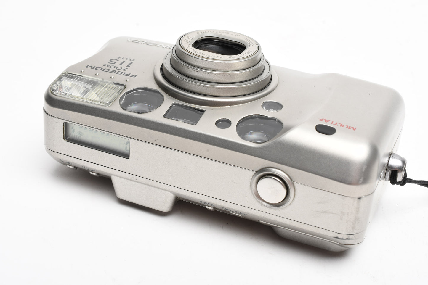 Minolta Freedom Zoom 115 35mm Point&Shoot camera, strap, Tested