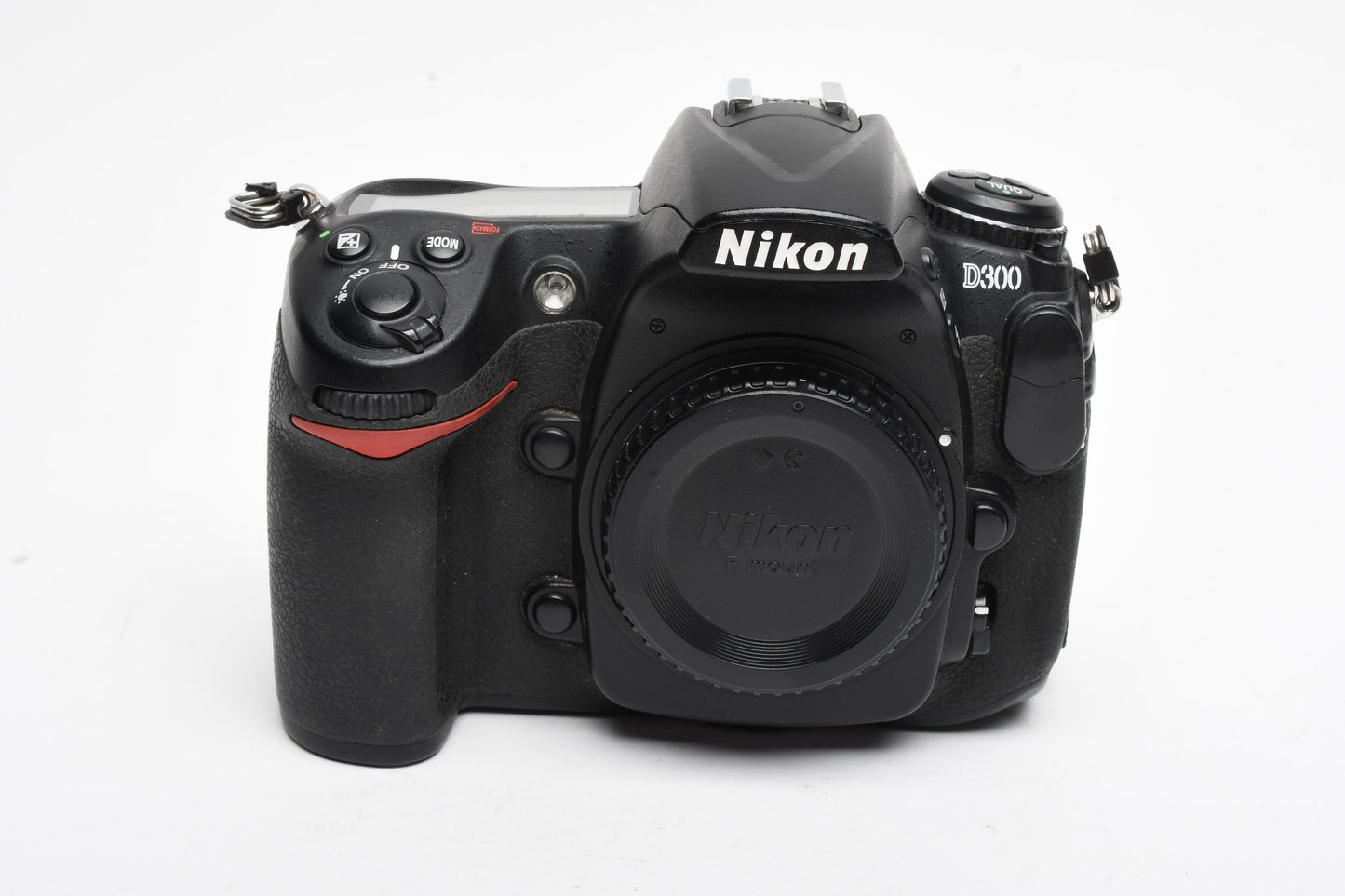 Nikon D300 DSLR Body, batt, charger 23,287 Acts, clean