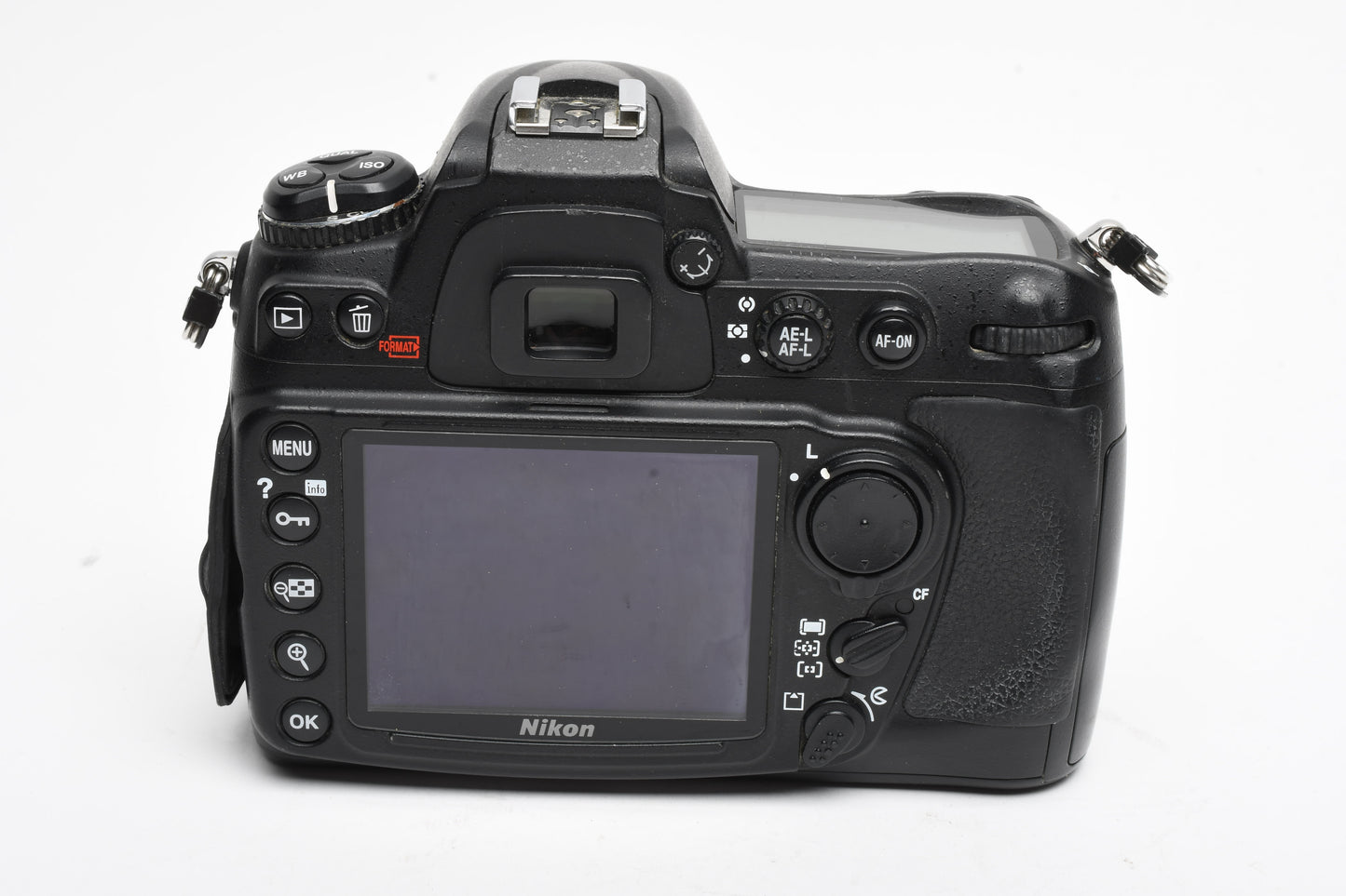 Nikon D300 DSLR Body, batt, charger 23,287 Acts, clean