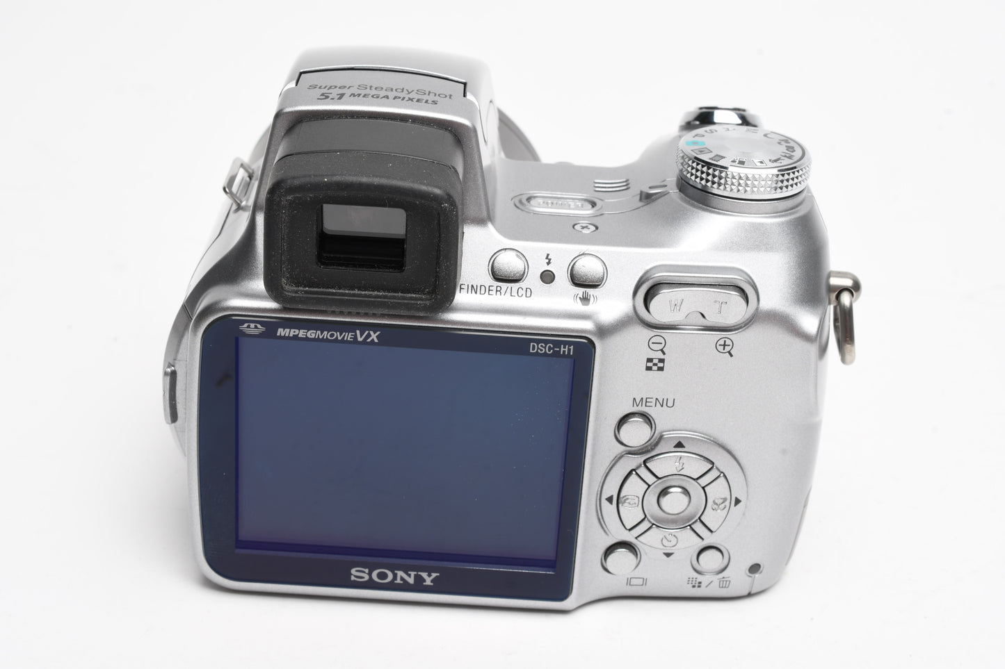Sony CyberShot DSC-H1 5.1MP Digital Point&Shoot camera bundle, Great!